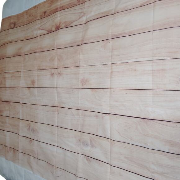 7 FT x 5 FT Backdrop – Brown Long Aged Planks Seamless Vintage/Rustic Background - Picture 1 of 3